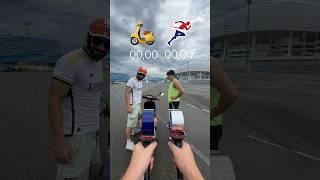 ️ MOTORBIKE VS ATHLETE | SPEED CHALLENGE 