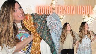 Three Bird Nest:  Boho clothing try on