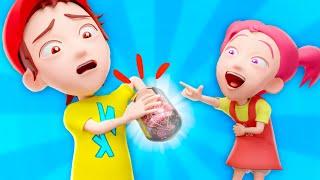 Safety Tips - I'm Stuck Song + More Nursery Rhymes and Kids Song by Nomad Kids