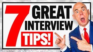 TOP 7 ‘QUICK’ INTERVIEW TIPS! (Interview Questions & Answers) How to PREPARE for an INTERVIEW 2025!