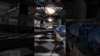  RATE MY 1vs5 CLUTCH  | CODM #shorts #viral #youtubeshorts #shortfeed