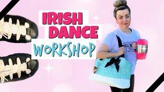 MY IRISH DANCE WORKSHOP VLOG!  |  Being Cait B