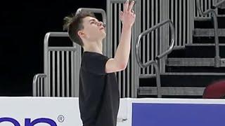 Maxim Naumov  | Men's Practice | 2025 Prevagen U.S. Figure Skating Championships