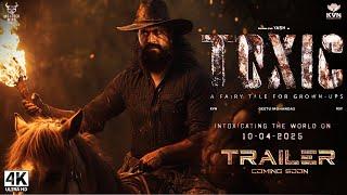 Toxic : Hindi Trailer (2024) | Rocking Star Yash | KVN Production | Monster | Yash 19 Movie 2025