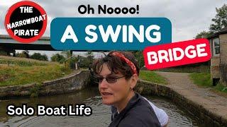 Can I do it alone? | The Challenge of a Swing Bridge as a Solo Boater [Ep 173]