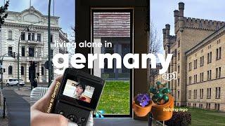 eng)  German Vlog | Entering Germany | Dorm Room Tour, Downtown Potsdam, and Building LEGO