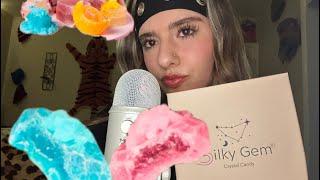 [ASMR] EATING CRYSTAL CANDY  (crunchy sounds)