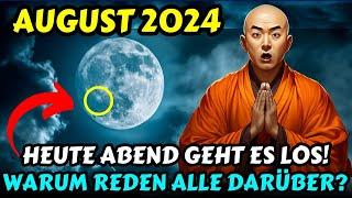 Supermond! 19. August 2024 Machen Sie sich bereit für den größten und stärksten Supermond des Jahres