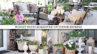 BUDGET PATIO MAKEOVER | OUTDOOR PROJECTS | GARDEN REFRESH