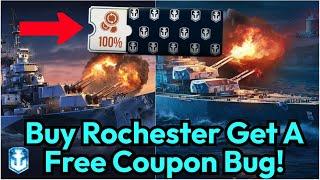 The Most Generous Bug That Gives You Another Premium Other Than Rochester Itself | World of Warships