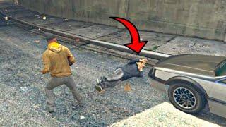 The Most Dedicated NPC in GTA 5 History! (NPC Fight)