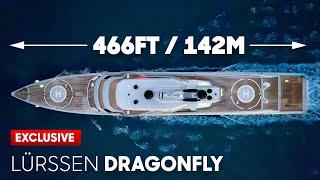 Delivered! DRAGONFLY, 466ft / 142m Lurssen Superyacht