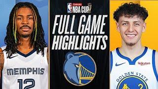 GRIZZLIES vs WARRIORS | EMIRATES NBA CUP  | FULL GAME HIGHLIGHTS | November 19, 2024 2K