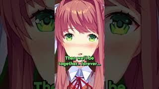 Just Monika(DDLC Voiced Animation) #ddlc #shorts