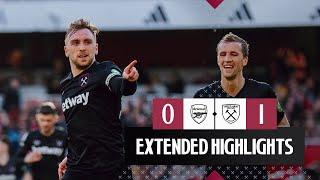 Extended Highlights | Arsenal 0-1 West Ham | Premier League