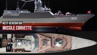 Finally!! Russian Navy Launches New Next-Generation Missile Corvette for Pacific Fleet