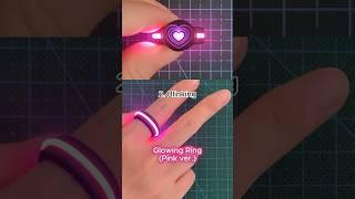 My Christmas gift #glowing #ring #lightup #christmasgifts
