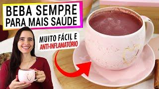 TOME TODO DIA ESTA BEBIDA MATINAL ANTI-INFLAMATÓRIA! COMBINE OS INGREDIENTES ASSIM PRA MAIS SAÚDE!