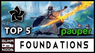 TOP 5 - MELHORES cartas de FOUNDATIONS para o PAUPER