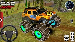 Offroad Outlaws Woodlands Gameplay-Extreme Off-Road Monster Truck Drive.