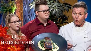 Trenton & His Bride To Be Judge Their Wedding Dishes | Hell's Kitchen