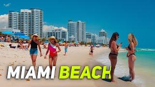 Miami Beach. BEST PLACE TO VISIT Miami South Beach. Summer Vacation. Walking Tour. Travel Video 4K