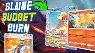 Blaine is the best BUDGET DECK for Pokemon Pocket