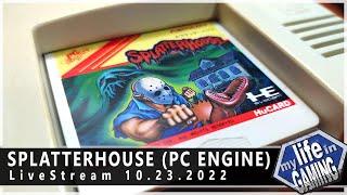 Splatterhouse (PC-Engine) :: LIVE STREAM