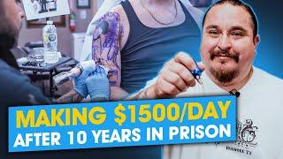 He Learned How to Start a Tattoo Business After 10 Years in Prison