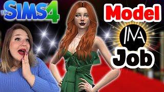 NEUER JOB als MODEL │Sims 4 │MOD│Deutsch