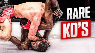 The RAREST Knockouts in MMA History