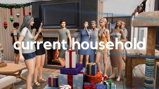 История династии Бартон + ЛЕТСПЛЕЙ | Current household | Sims 4