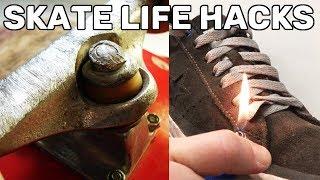 The BEST Skateboarding Life Hacks