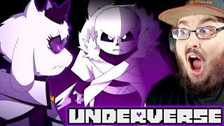 UNDERVERSE 0.8 Part 1 [By Jakei] #Undertale REACTION!!!