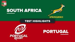 HIGHLIGHTS | SOUTH AFRICA v PORTUGAL | July Internationals 2024