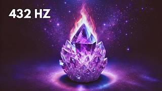 432Hz Violet Flame Meditation for Global Healing 