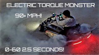 BUILDING 90MPH CRAZY ELECTRIC SHIFTER GO KART BUILD INSANELY FAST HYPER KART DRIFTING