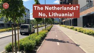 Vilnius, Lithuania is improving the city for cycling and walking