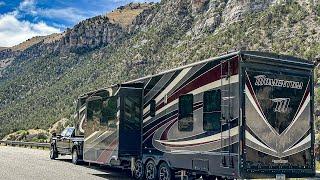 Driving a 45 FOOT RV in TWO National Parks!  (and Internet Upgrade)