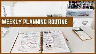 Weekly Functional Plan With Me - My Weekly Planner Routine