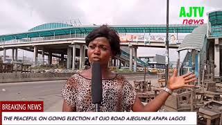 Peaceful election in ajegunle ojo road