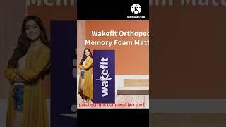 Wakefit Orthopedic Memory Foam 6-Inch Diwan Size Mattress  Medium Firm, White/short video clip