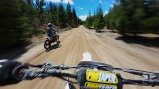 2024 YZ450F 50th Anniversary Edition PURE SOUND!!! TRAIL BATTLES (BERM BUSTER)