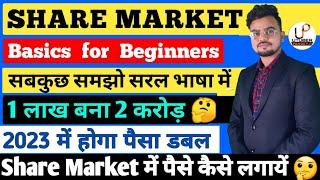 share market me paise kaise lagaye | share market basics for beginners