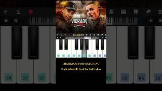 VIDRADO EM VOCE Piano notes | MC LIVINHO & DJ GUUGA | #pianonotes #piano #pianotutorial #music