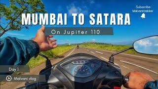 Mumbai to Satara - Day 1 | kaas pathar🪻 and Ajinkyatara fort  | Malvani Vlog #travel #maharashtra