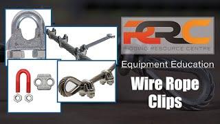 RRC Equipment Education - Wire Rope Clips