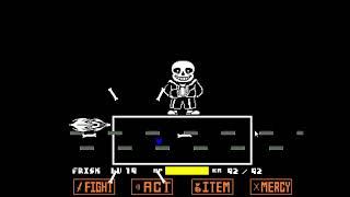 Undertale Hardmode Sans Fight INF HP[By FDY]