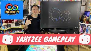 Infinity Game Table by Arcade1Up - Gameplay Showcase - Yahtzee Digital Board Game