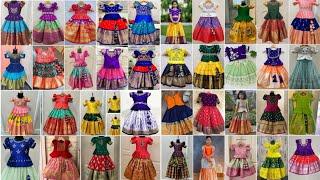 Latest 130+Designer Kids Pattu Lehenga Collections|Pattu Langa Blouse Designs|Pattu Pavadai Designs